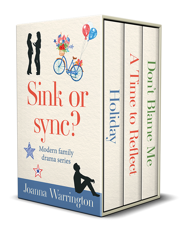 Sink or sync? Modern family drama series but Contemporary author, Joanna Warrington